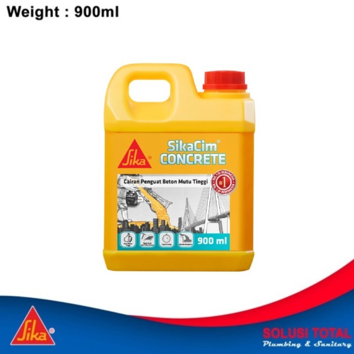 SikaCim Concrete Additive 900ML Obat Beton Percepat Pengerasan SIKA