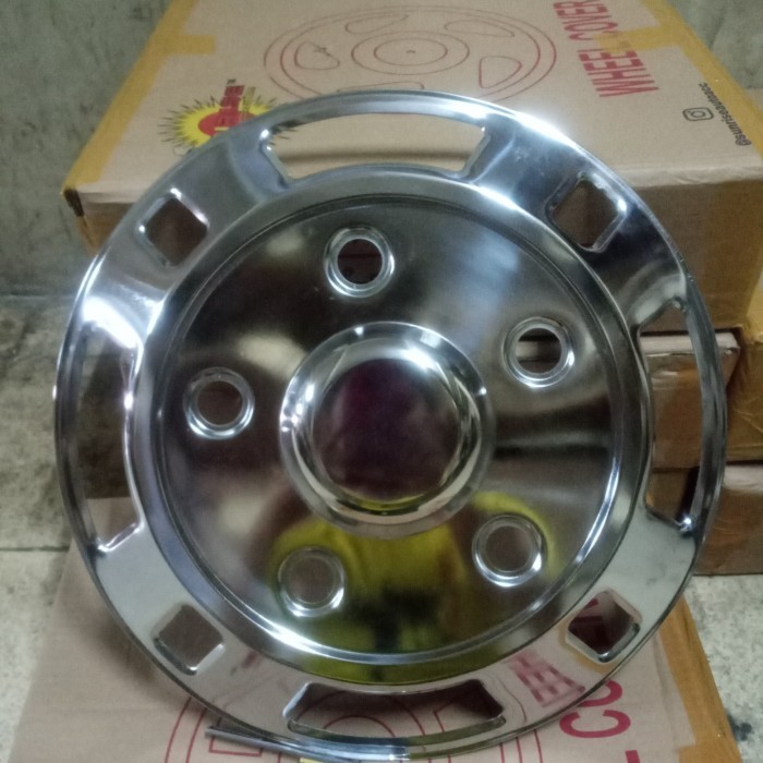 Dop Roda Truk/Bus Medium Ring 16 Lobang 5 Depan (2pcs)