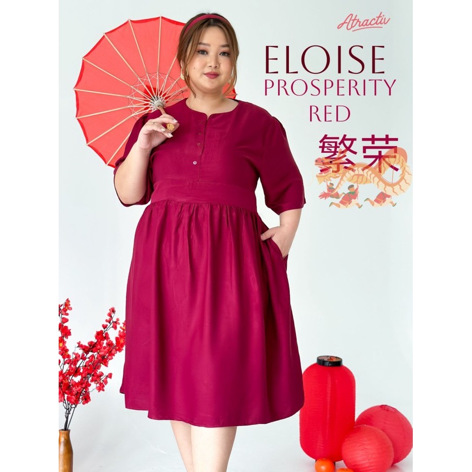 HRG DISKON ATRACTIV Dress Natal Jumbo Dress Eloise LD120 LD130 LD135 LD142