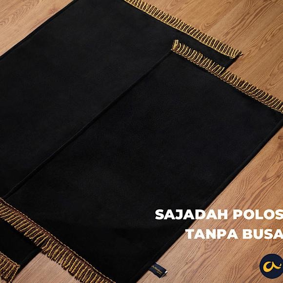 Sajadah Aladeen Polos Bulu Tipis (Tanpa Busa) - Size Dewasa & Anak