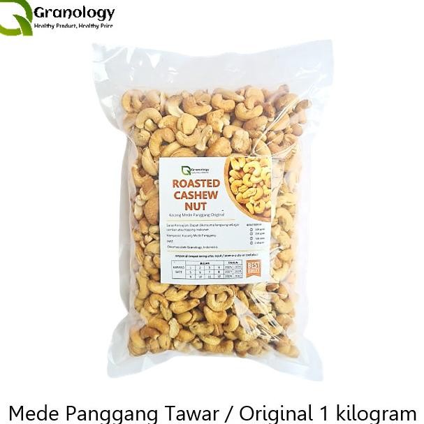 

Kacang Mede Oven / Roasted Cashew Nut (1 Kilogram) By Granology