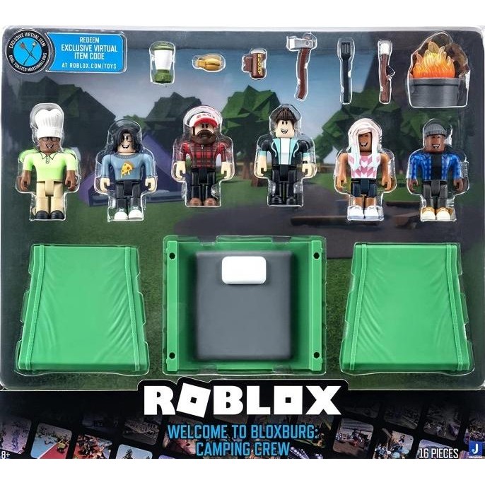 ROBLOX ACTION COLLECTION - WELCOME TO BLOXBURG : CAMPING CREW 2410T