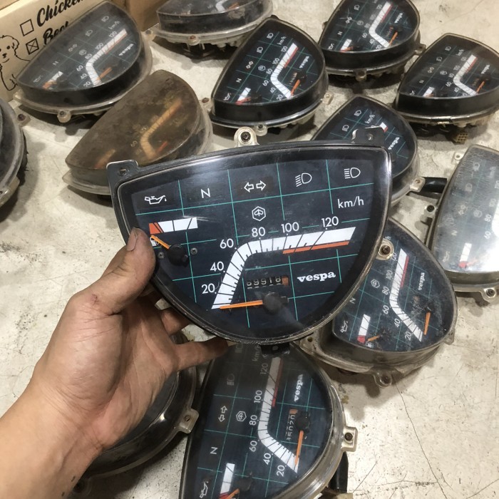 {Bekas} Speedometer vespa excel original Diskon
