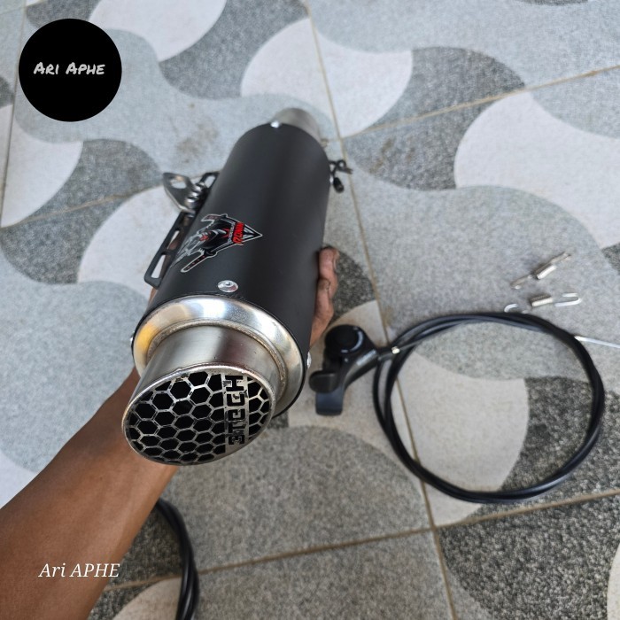 {Bekas} silincer slincer knalpot ronin katana SE original - ujung jaring Diskon