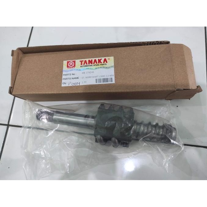 WORM STIR / PINION STIR /CACING KEMUDI L300 DIESEL NEW TANAKA ORIGINAL DAN TERPERCAYA