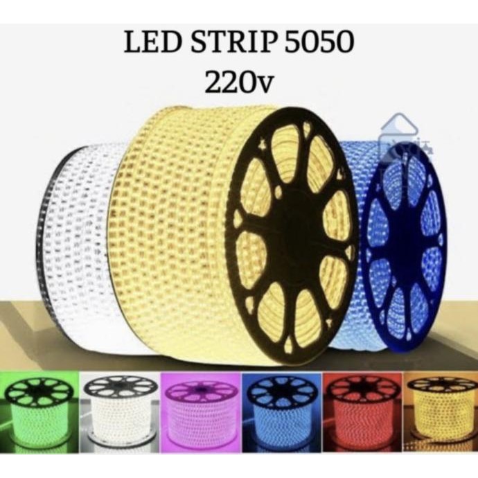 Lampu LED Strip SMD 5050 1 Roll