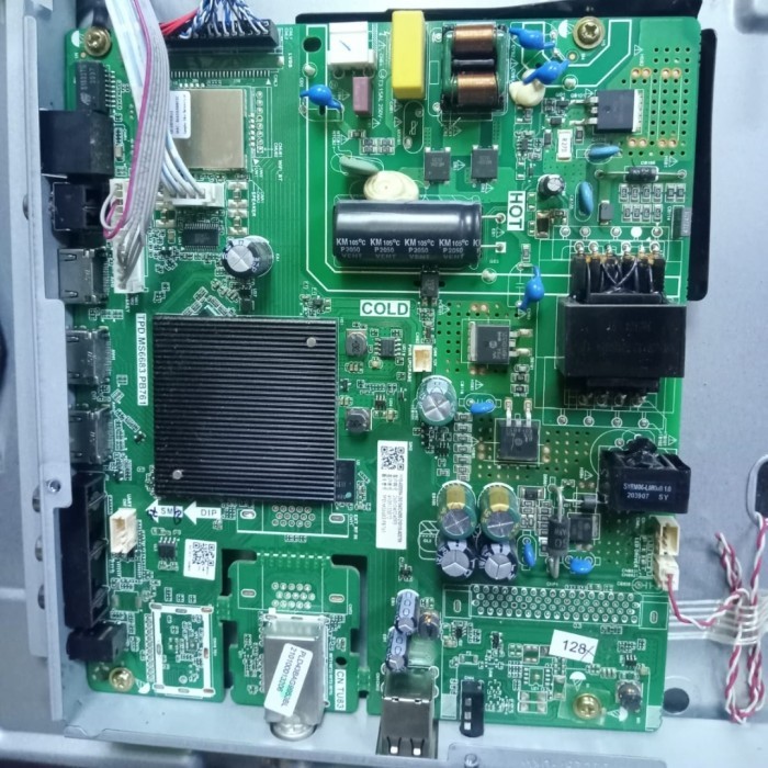 MB MAINBOARD MOTHERBOARD MESIN TV POLYTRON 43BAG9953 PLD43BAG9953