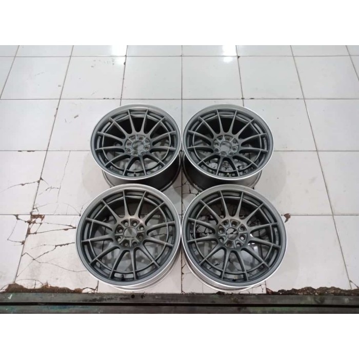 PELEK SEKEN ENKEI SPIDER RING 17X7,5/8,5 PCD 4X100/114 GREY BAN 205 45