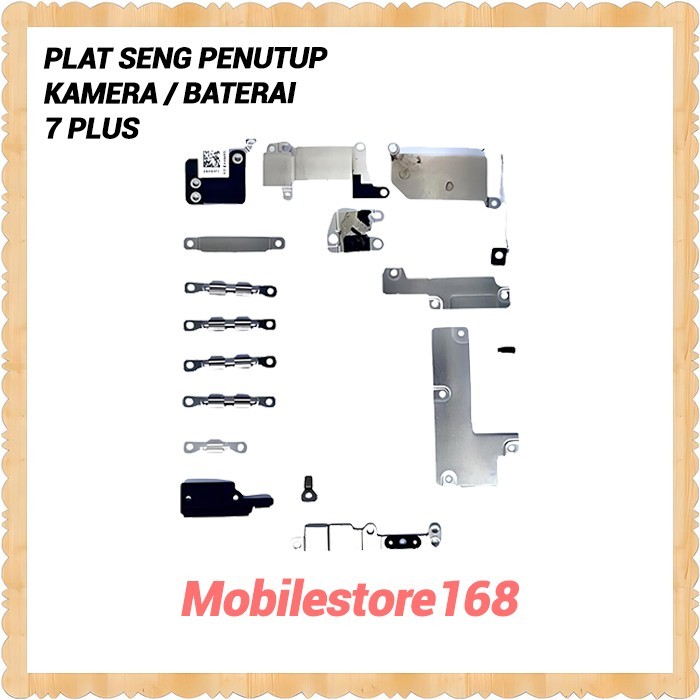 SENG PLAT PENUTUP KAMERA/BATERAI IPHONE 7 PLUS