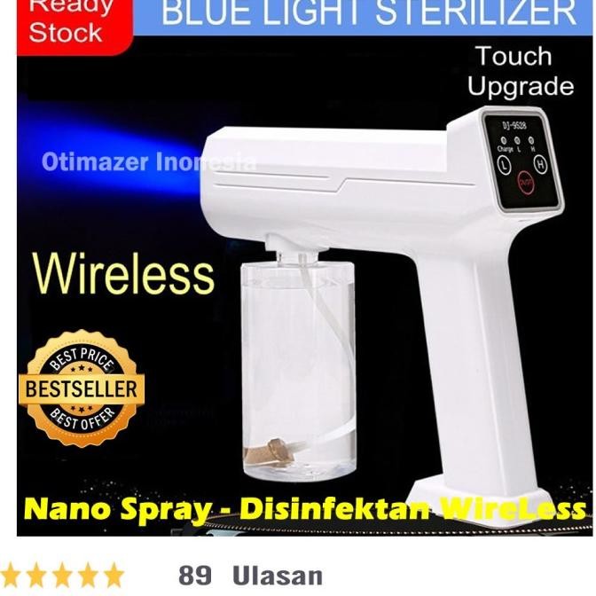 Nano Spray Steam Gun Disinfectant Fogging Sterilizer Portable Wireless