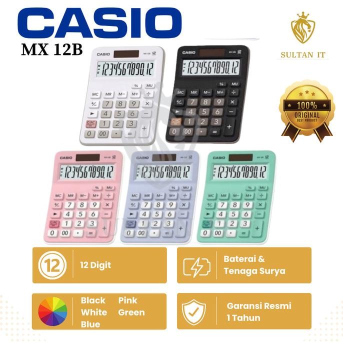 

Kalkulator Casio MX-12B Original LTF