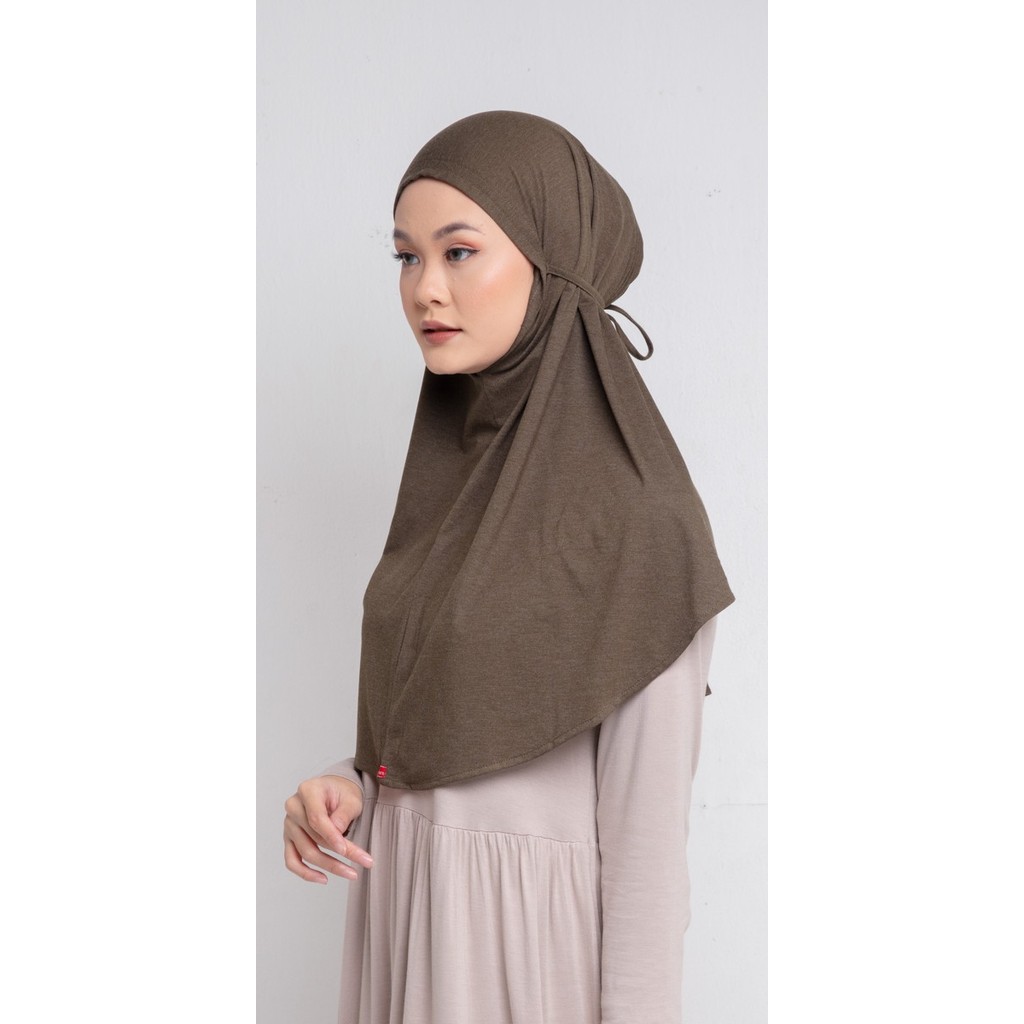 Bergo Polos Dauky Bergo Reyn Bergo Non Pet All Size Bahan Kaos