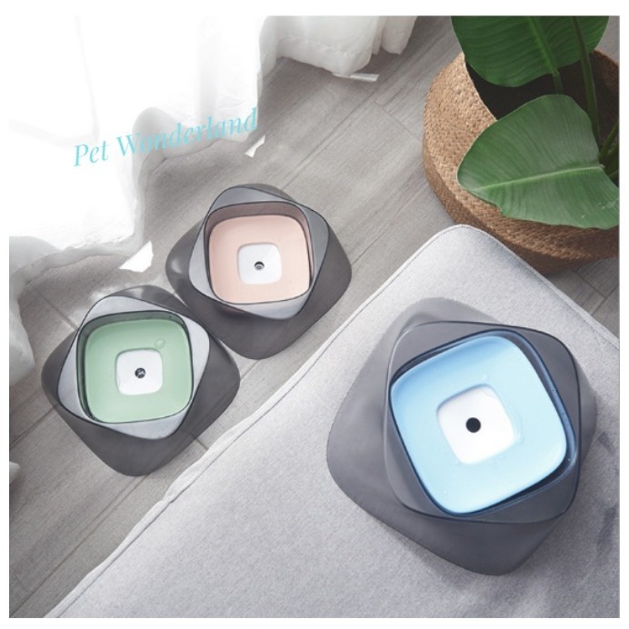 Tempat Minum Anjing Kucing - Pet Drinking - Pet Water Anti Tumpah