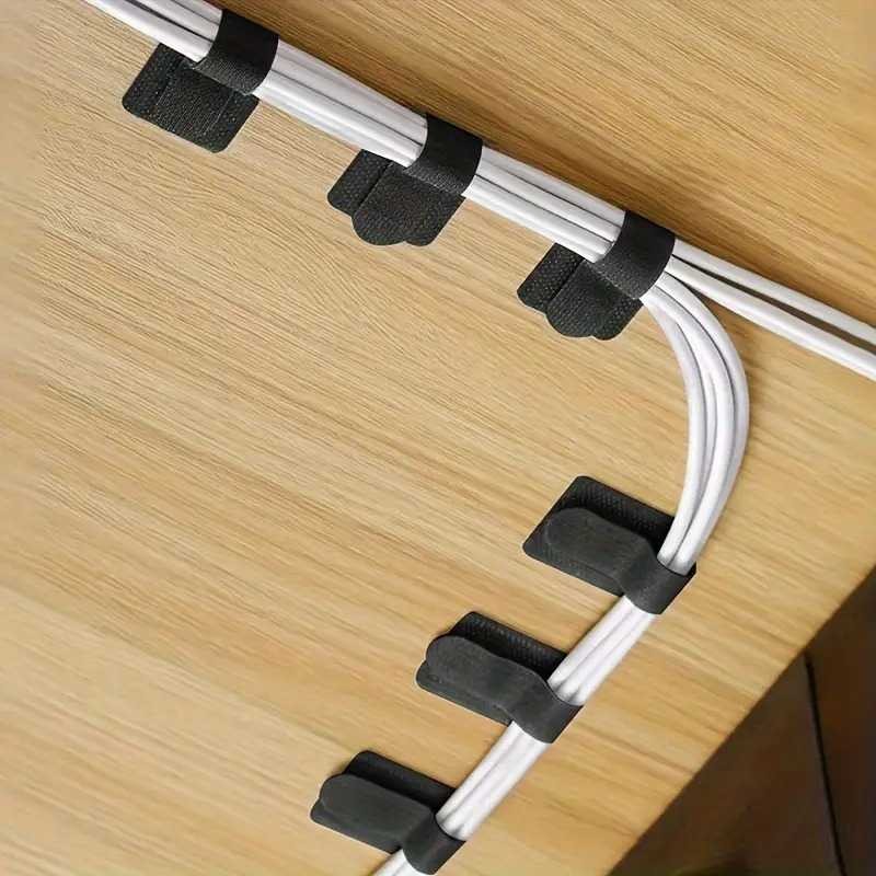 

GEOCRAFT Pengikat Kabel Velcro Strap Organizer Wire Back Adhesive - GC-90