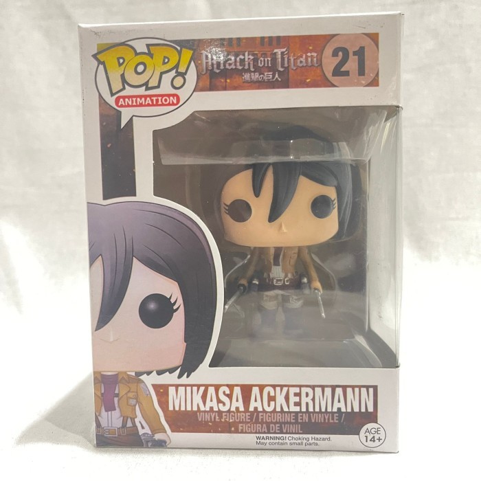 FIGURE POP ATTACK ON TITAN 21 MIKASA FUNKO