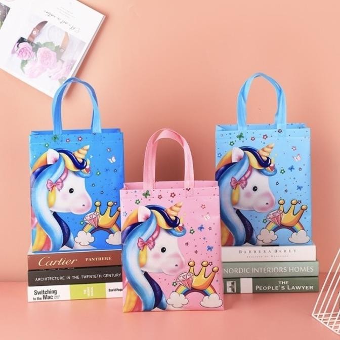 

SPECIAL [ 12PCS ] Tas Souvenir Ulang Tahun / Goodie Bag Ultah / Tas Hampers M yui-7