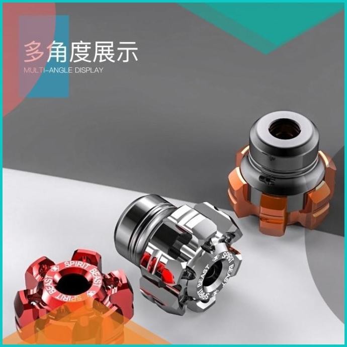 Jalu As Roda Motor Spirit Beast Alumunium CNC L2 140BZ4 onderdil