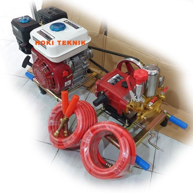 Mesin Steam Jet Cleaner Cuci Motor Mobil Bensin Ps-22 Siap Pakai