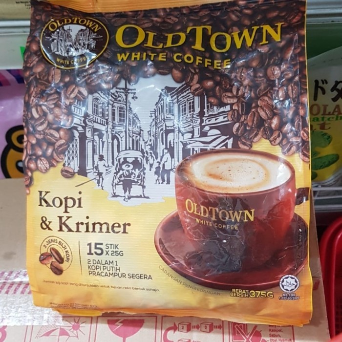 

Old Town White Coffee 2 In 1 Coffee & Creamer 15S X 25G Kopi Oldtown