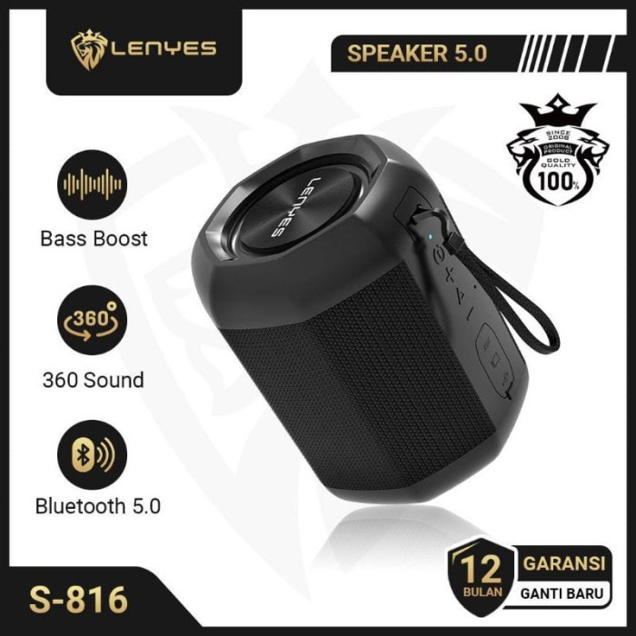 LC-Speaker Bluetooth LENYES S806 ANTI AIR / SPEAKER AKTIF LENYES S806