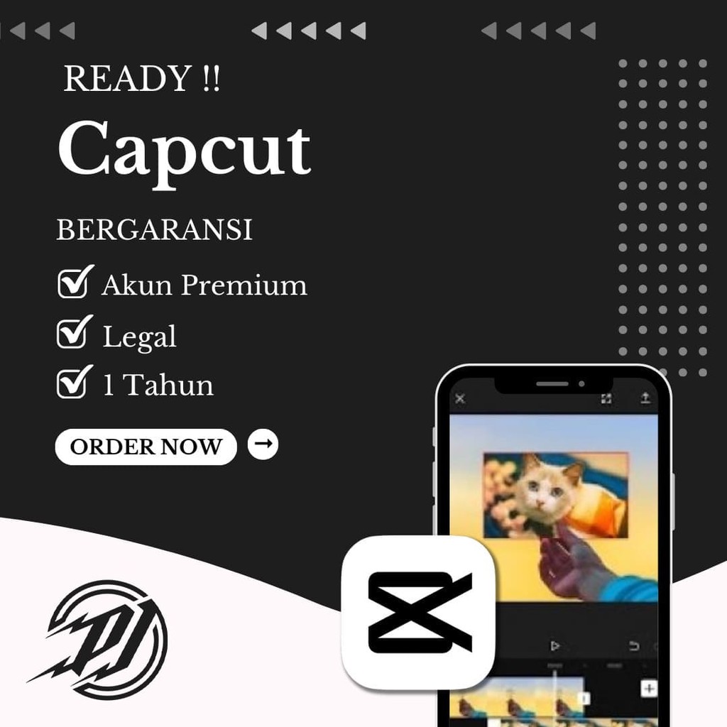 (Promo) Capcut-Pro 1 Tahun [Android / IOS / Web]