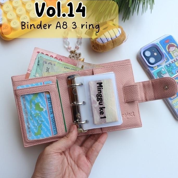 

BEBAS ONGKIR - (1 set) Vol 14 Binder A8 ring 3 mini yumeproject ala motermo