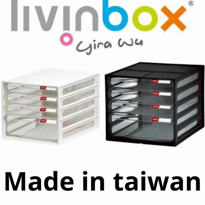 

BEBAS ONGKIR - Rak Cabinet Kertas DD-1213 Putih Shuter Desk File Organizer (White)