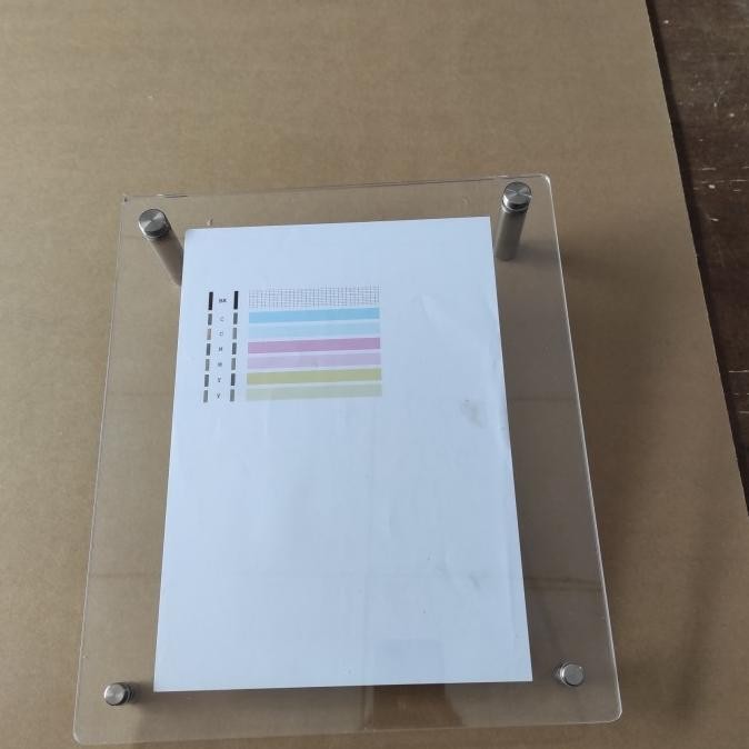 

TERBARU - Akrilik Display Double Jepit Menu harga ukuran A4