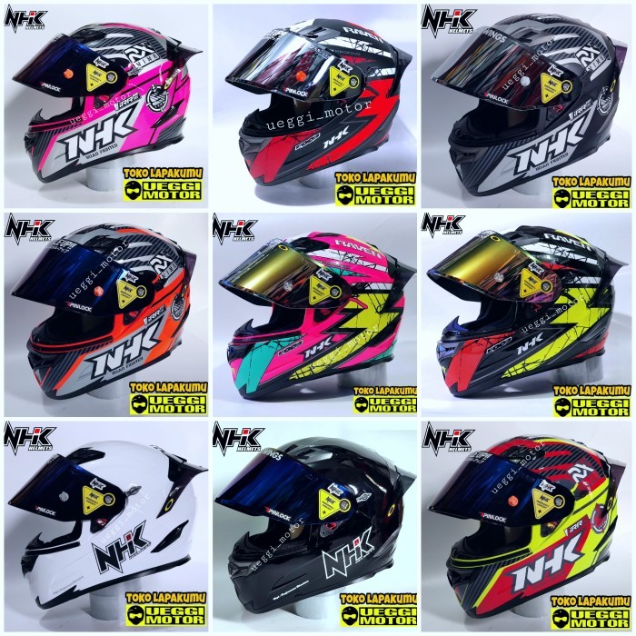 Helm Nhk Rx9 Paket Ganteng