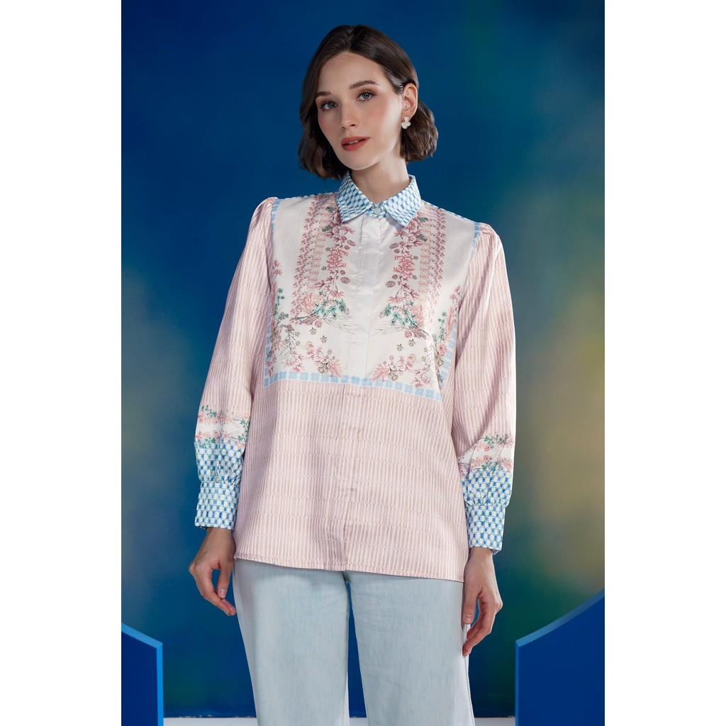 Benang Jarum - Coral Dreams Puffy Shirt - Jellyfish