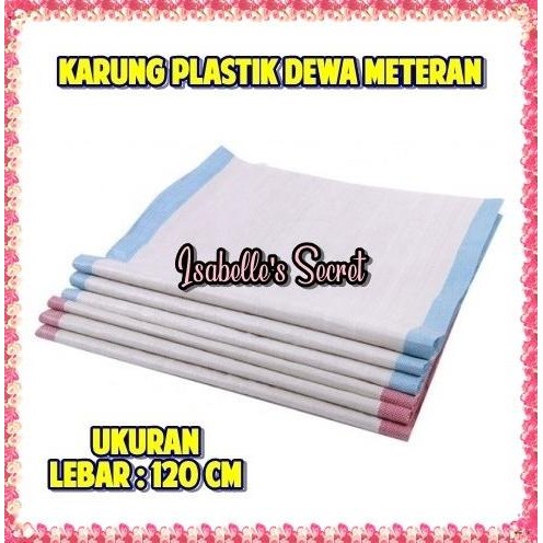 

] Karung Plastik Meteran / Karung Bungkus Packing Jumbo Lebar 120cm