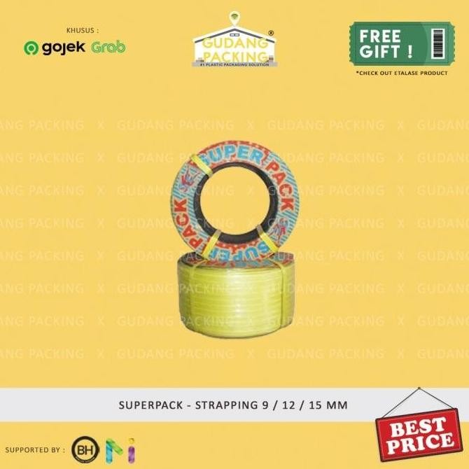 

best seller! (GOSEND/GRAB) SUPERPACK - Tali Strapping Band 9 / 12 / 15