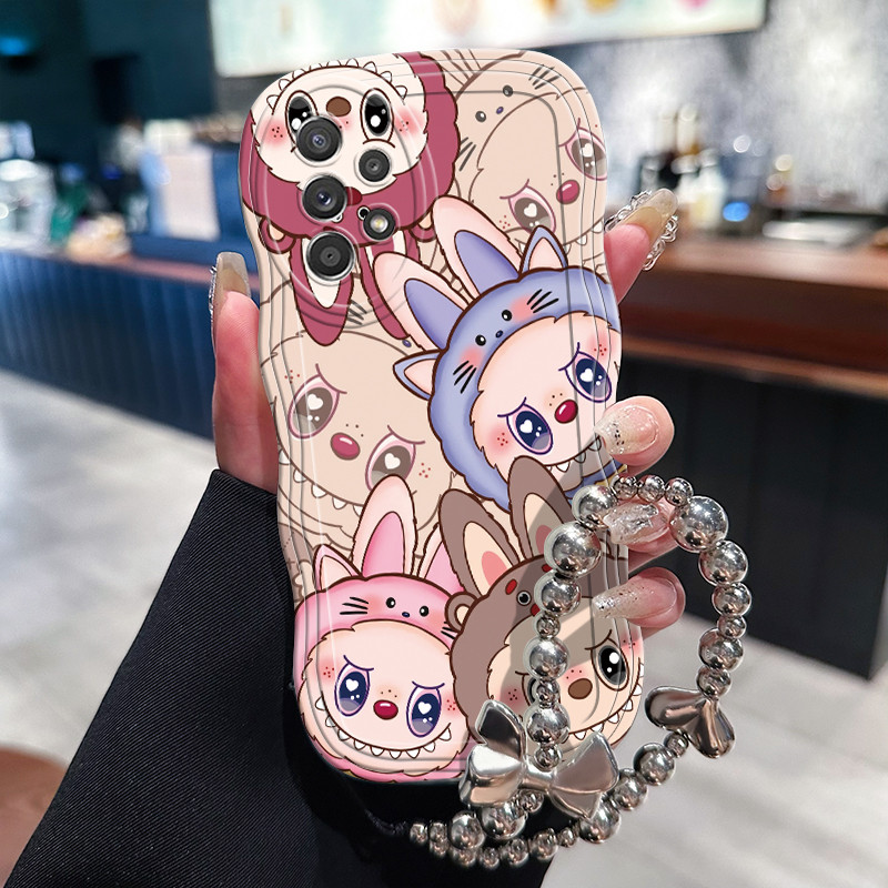 Casing Hp Untuk Samsung Galaxy A52 5G A52s 5G Case Casing rantai Kasing HP Kesing pola monster kecil