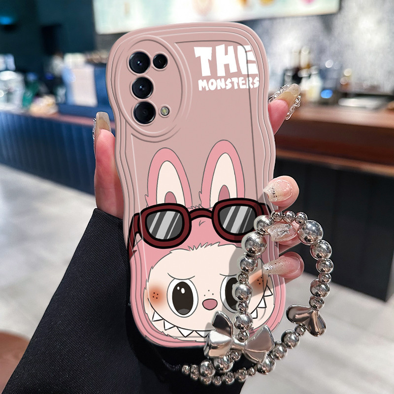 Casing Hp Untuk OPPO Reno 5 4G Reno 5 5G Reno 5G Find X3 Lite Case HP model Monster lucu Casing Anti