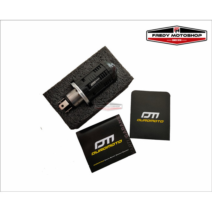 DUROMOTO M2 Pro M2Pro Lampu Led Headlamp Motor Mobil Soket H4