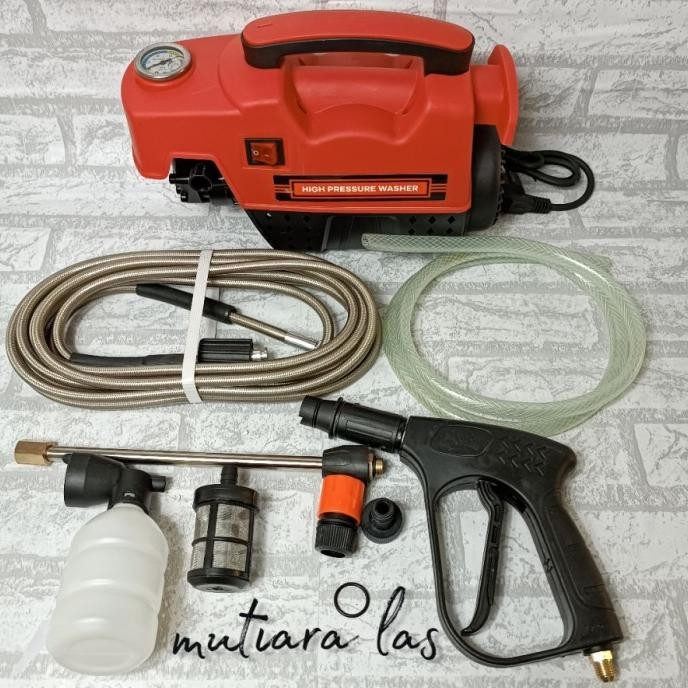 High Pressure Jet cleaner EDON ED13-5080 Mesin Cuci Steam Motor Mobil