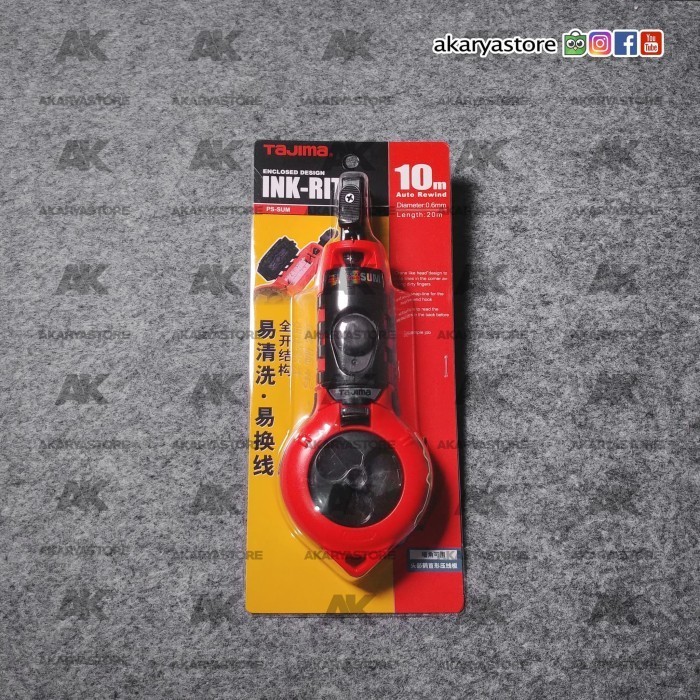 

newgan!! TAJIMA PS-SUM Marking Tool without Ink 10m Sipatan 10m