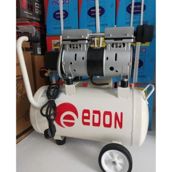 KOMPRESOR ANGIN KOMPRESOR OILLESS COMPRESSOR 34 HP 25 LITER EDON - Tan
