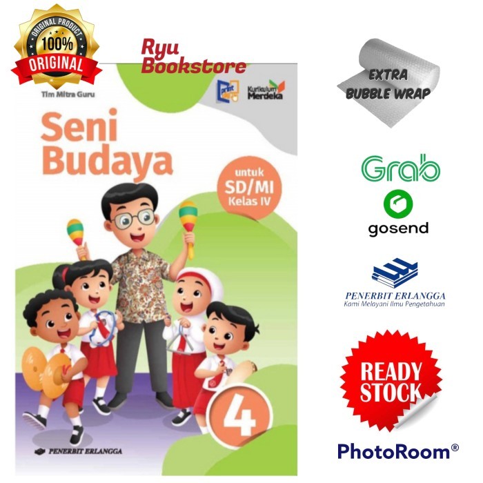

Original Seni Budaya Kelas 4 SD/Mi Kurikulum Merdeka - Erlangga