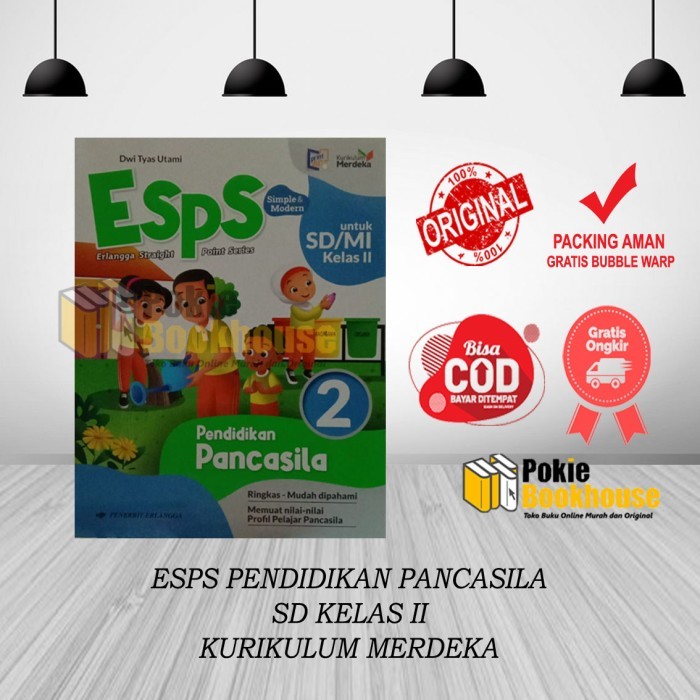 

ESPS PENDIDIKAN PANCASILA KELAS 2 SD/MI KUR MERDEKA - ERLANGGA