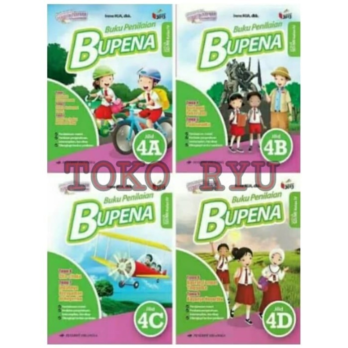 

PAKET BUPENA KELAS 4 SD K13N ERLANGGA