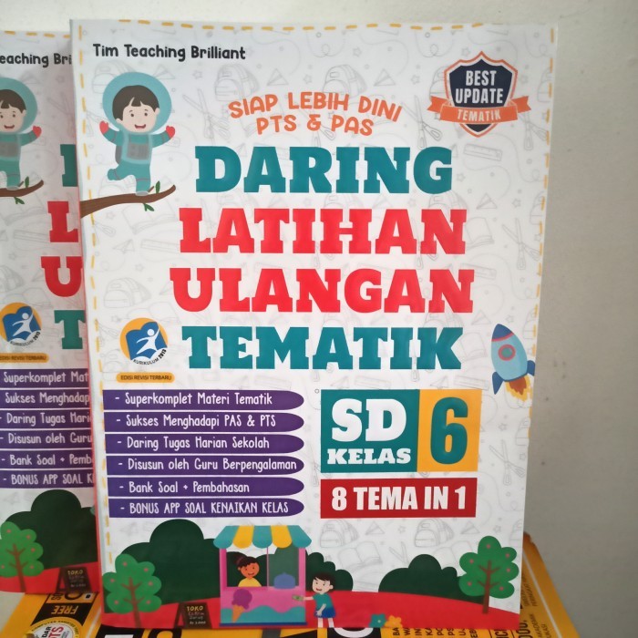 

BUKU TEMATIK KELAS 6 SD - DARI LATIHAN ULANGAN TEMATIK 8 Tema In 1