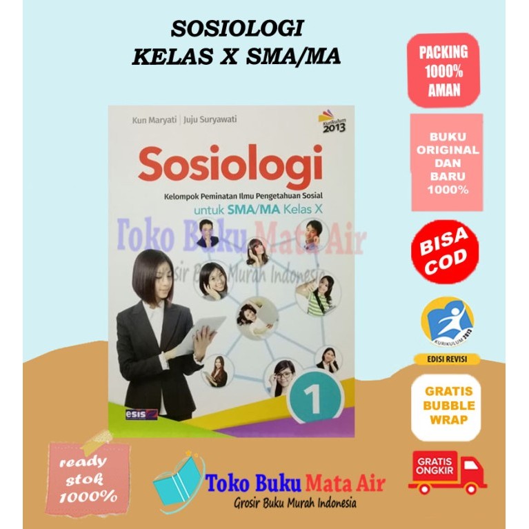 

SOSIOLOGI 1 UNTUK SMA/MA KELAS X ( K13 )