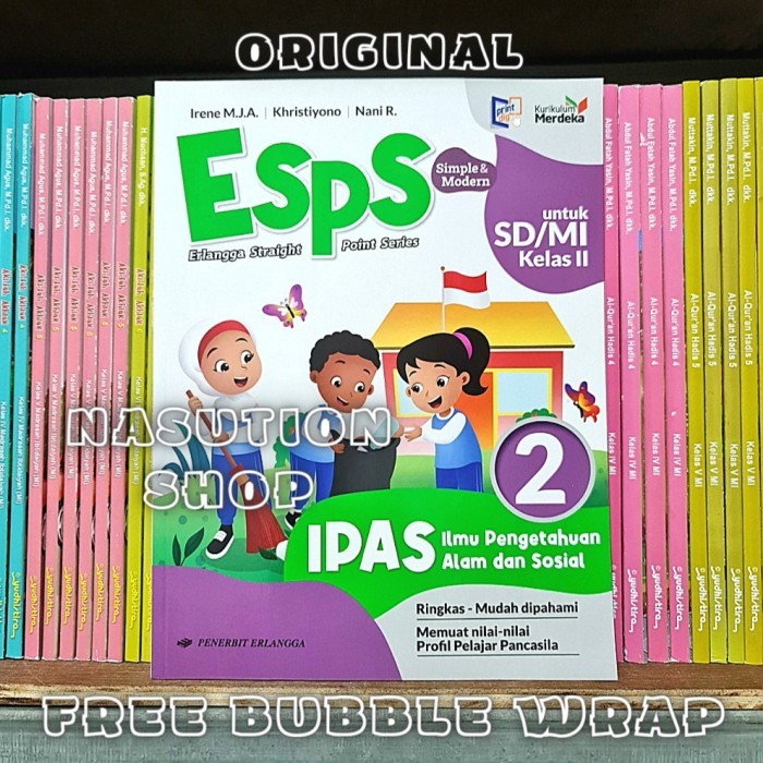 

Buku Esps IPAS Kelas 2 SD/MI Erlangga Kurikulum Merdeka ( KURMER ) ORI