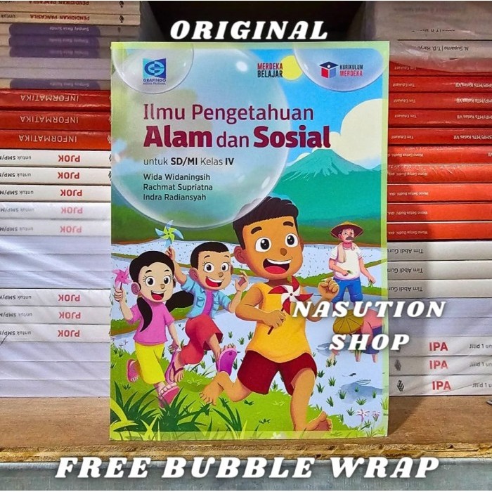 

Buku IPAS Kelas 4 5 6 SD/MI Grafindo Kurikulum Merdeka Original