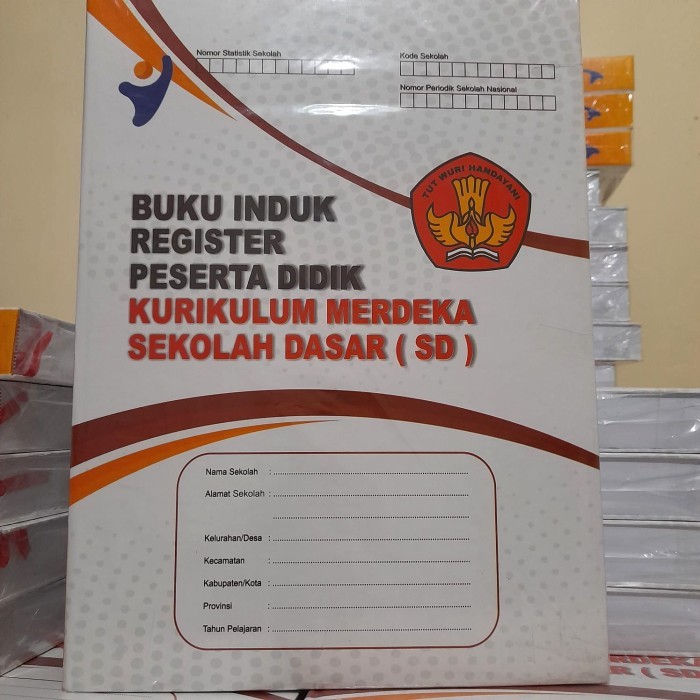 

BUKU INDUK SD REGISTER KURIKULUM MERDEKA TERBARU