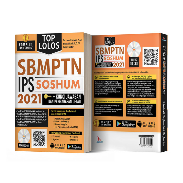 

Buku Top Lolos SBMPTN IPS Soshum 2021 - LAKSANA