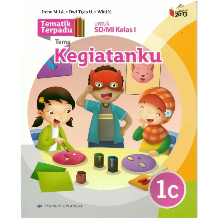 

Buku tematik Erlangga kelas 1C