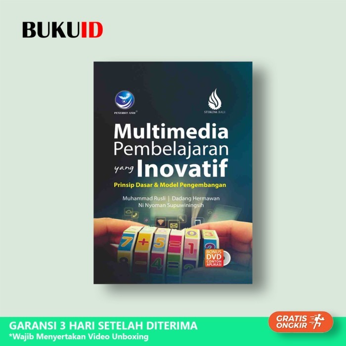 

Buku Multimedia Pembelajaran Yang Inovatif, Prinsip Dasar Dan Model Pe