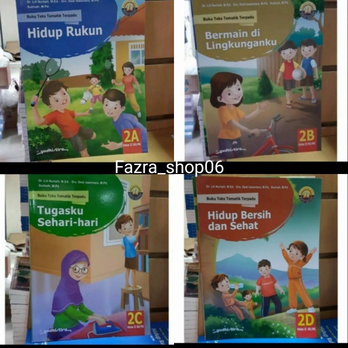 

Paket Tematik terpadu SD kelas 2 semester 1 revisi K13 Yudhistira